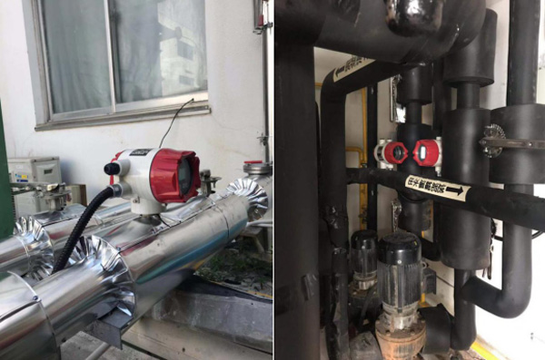 聯(lián)測電磁熱量表現(xiàn)場應用